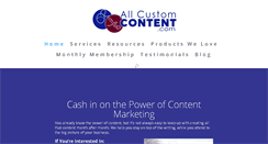 Desktop Screenshot of allcustomcontent.com